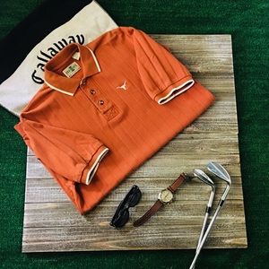 Vintage UT Longhorns Golf Collared Shirt